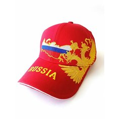 Бейсболка TodaStyle, размер 57-58, краcный