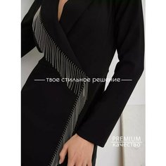 Платье Carolina shop, размер 54, чёрный