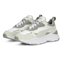 Кроссовки PUMA Cassia Mix, размер 4,5 UK, puma white-vapor gray-flat light gray