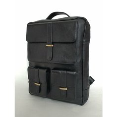 Ремень для сумки Black Buffalo Bags, фактура зернистая, черный 1