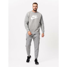 Свитшот спортивный NIKE NSW CLUB BB CREW GX SWEATSHIRT, размер L, , gray
