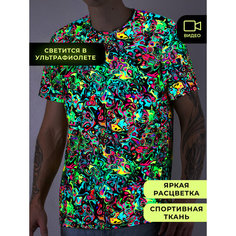 Футболка MotionLamps, размер XXL, мультиколор