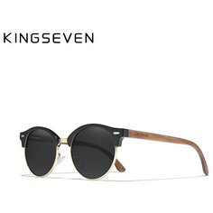 Солнцезащитные очки KINGSEVEN, коричневый