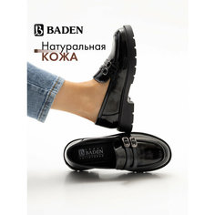 Лоферы Baden, размер 36, черный