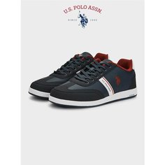 Кеды U.S. POLO ASSN., размер 42, синий