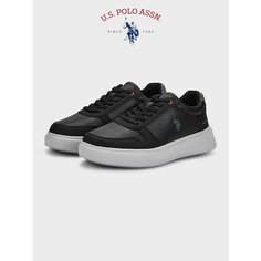 Кеды U.S. POLO ASSN., размер 41, черный