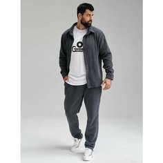 Костюм спортивный Galaktika, размер 3XL, серо-синий
