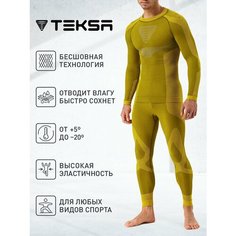 Комплект термобелья Teksa, размер 44;46, желтый