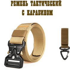 Ремень , размер XL, хаки Без бренда