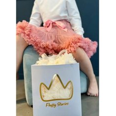 Юбка Fluffy Stories, размер S, розовый