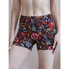 Трусы La-lama, размер S, красный, коричневый, бордовый