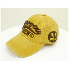 Бейсболка , размер 55-61, желтый Best CAP