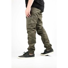 Брюки карго BLK CROWN, размер M, оливковый