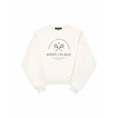 Свитшот SORRY, IM NOT, размер XL, , белый