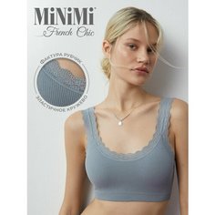 Топ MiNiMi, 1 шт., размер 44/46 (S/M), серый