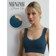 Топ MiNiMi, 1 шт., размер 44/46 (S/M), голубой