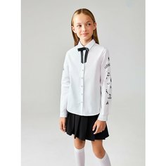 Школьная блуза Acoola, размер 152, белый