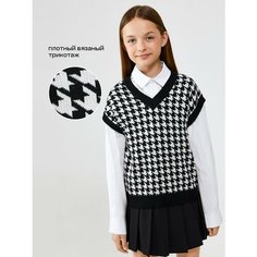 Школьный жилет Acoola, размер 164, черный