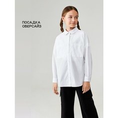 Школьная блуза Acoola, размер 128, белый