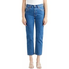 Джинсы зауженные Levis 501 Crop, размер 25/28, JAZZ POP Levis®