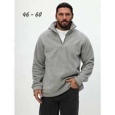 Толстовка fomust, размер 54, , серый