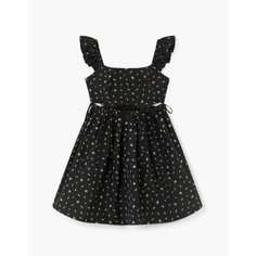 Платье Gloria Jeans Ready! Steady! Go!, размер 10-12л/146-152, мультиколор, черный