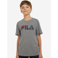 Футболка Fila, размер 158-164, серый