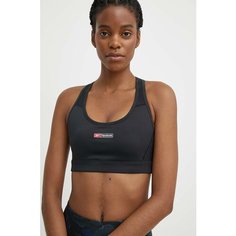 Топ спортивный Reebok Lux Bold Racer Bra W, размер XS, чёрный