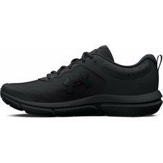 Кроссовки Under Armour Charged Assert 55, полнота F (EU)/ на среднюю стопу, размер 7, черный/черный