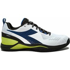 Кроссовки Diadora BLUSHIELD TORNEO 2 CLAY, размер 10.5, белый, черный