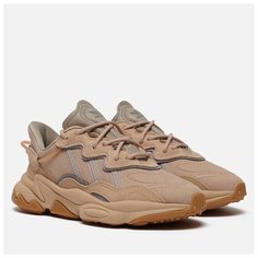 Кроссовки adidas Ozweego, размер 9 UK, бежевый