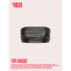 Топ BY MSH, размер S, черный