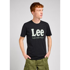 Футболка Lee Men Big Logo Tee, размер L, черный