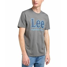 Футболка Lee Men Big Logo Tee, размер XL, серый