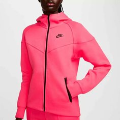 Толстовка NIKE Tech Fleece Windrunner, размер S, , розовый