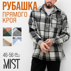 Рубашка MIST, размер 46, черный