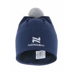 Шапка Nordski Train, размер OneSize, indigo blue