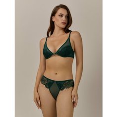 Бюстгальтер infinity lingerie, размер 70B, зеленый