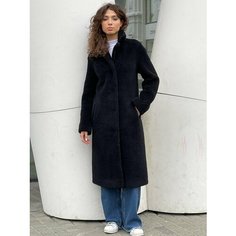 Шуба чебурашка Северина, размер 44, черный Severina