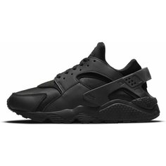 Кроссовки NIKE Nike Air Huarache, полнота F (EU)/ на среднюю стопу, размер 8.5 US, чёрный