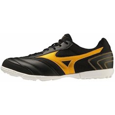 Кроссовки Mizuno SHOE MRL SALA CLUB TF, полнота F (EU)/ на среднюю стопу, размер 9,5 UK, черный/оранжевый