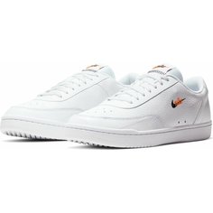 Кеды NIKE Court Vintage Premium, полнота F (EU)/ на среднюю стопу, размер 9,5 US, белый