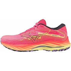 Кроссовки Mizuno SHOE WAVE RIDER WOS, полнота F (EU)/ на среднюю стопу, размер 5.5, розовый
