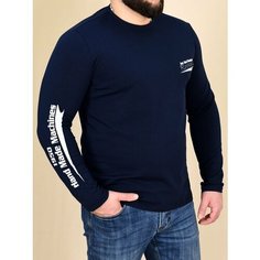 Лонгслив LIDЭКО лонгслив мужской, футболка, фуфайка, размер 104/176, , темно-синий Lideko