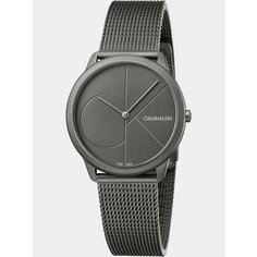 Наручные часы CALVIN KLEIN Minimal, серый/черный