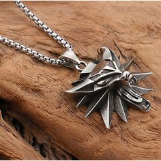 Колье, серебристый/черный Reniva