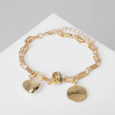 Браслет Queen Fair, размер 19 см, золотистый