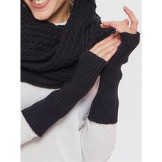 Митенки Lesnikova Design, размер 6-8, черный..