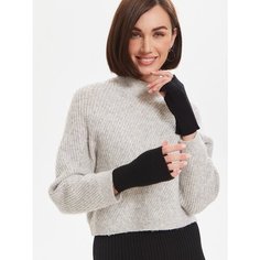 Митенки Lesnikova Design, размер 6-8, черный..