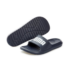 Шлепанцы PUMA Divecat v2 Lite Slide, размер 5 UK, peacoat- white